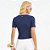 Blusa Colcci Faixas Pr27 Azul Feminino - Imagem 2