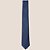 Gravata Seda Dudalina Maquinetado Pr27 Azul Masculino - Imagem 3
