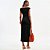 Vestido Mid Colcci Square Pr27 Preto Feminino - Imagem 2
