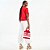 Camiseta Colcci Letter Pr27 Vermelho Feminino - Imagem 5