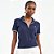 Camisa Polo Colcci Faixa Iconic Pr27 Azul Feminino - Imagem 1