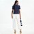 Camisa Polo Colcci Faixa Iconic Pr27 Azul Feminino - Imagem 5