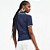 Camisa Polo Colcci Faixa Iconic Pr27 Azul Feminino - Imagem 2