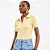 Camisa Polo Colcci Canelada Pr27 Amarelo Feminino - Imagem 1