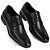 Sapato Couro Ferracini London 4463 281G Preto Masculino - Imagem 2