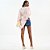 Short Jeans Colcci Tay Pr27 Azul Feminino - Imagem 5