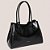 Bolsa Tote Dudalina Lucy Pr27 Preto Feminino - Imagem 3