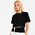 Camiseta Colcci Strass Pr27 Preto Feminino - Imagem 1