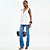 Calça Jeans Colcci Bia Reta Pr27 Azul Feminino - Imagem 4