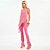 Calça Sarja Colcci Bia Reta Pr27 Rosa Feminino - Imagem 3