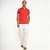 Camisa Polo Colcci Triple Line Pr27 Vermelho Masculino - Imagem 4
