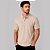 Camisa Polo Individual Comfort Basic Pr27 Bege Masculino - Imagem 1