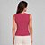 Blusa Tricot Dudalina Bella Sem Manga Ve27 Rosa Feminino - Imagem 2