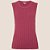 Blusa Tricot Dudalina Bella Sem Manga Ve27 Rosa Feminino - Imagem 3