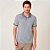 Camisa Polo Dudalina Listrada Binada Ve27 Cinza Masculino - Imagem 3