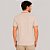 Camisa Polo John John 2 Lines Ve27 Bege Masculino - Imagem 2