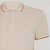 Camisa Polo John John 2 Lines Ve27 Bege Masculino - Imagem 5