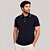 Camisa Polo John John 2 Lines Ve27 Marinho Masculino - Imagem 1