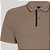 Camisa Polo John John Cassis Ve27 Bege Masculino - Imagem 5