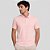 Camisa Polo Dudalina Essential Ve27 Rosa Masculino - Imagem 1