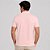 Camisa Polo Dudalina Essential Ve27 Rosa Masculino - Imagem 2