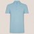 Camisa Polo Dudalina Essential Ve27 Azul Claro Masculino - Imagem 3