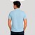 Camisa Polo Dudalina Essential Ve27 Azul Claro Masculino - Imagem 2