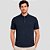 Camisa Polo Dudalina Piquet Flex Ve27 Marinho Masculino - Imagem 1