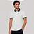Camisa Polo Dudalina Frisos Degradê Ve27 Off White Masculino - Imagem 1