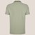 Camisa Polo Dudalina Piquet Jacquard Ve27 Verde Masculino - Imagem 4