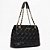 Bolsa Shopping Lança Perfume Matelassê Ve27 Preto Feminino - Imagem 3