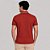 Camisa Polo Dudalina Frisos Degradê Ve27 Laranja Masculino - Imagem 2