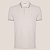 Camisa Polo Dudalina Frisos Ve27 Bege Masculino - Imagem 3