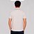 Camisa Polo Dudalina Frisos Ve27 Bege Masculino - Imagem 2