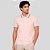 Camisa Polo Dudalina Frisos Degradê Ve27 Rosa Masculino - Imagem 1