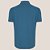 Camisa Polo Dudalina Frisos Degradê Ve27 Azul Masculino - Imagem 4