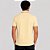 Camisa Polo Dudalina Piquet Jacquard Ve27 Amarelo Masculino - Imagem 2