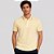 Camisa Polo Dudalina Piquet Jacquard Ve27 Amarelo Masculino - Imagem 1