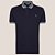 Camisa Polo Dudalina Piquet Frisos Ve27 Marinho Masculino - Imagem 3