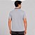 Camisa Polo Dudalina Piquet Jacquard Ve27 Cinza Masculino - Imagem 2