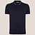 Camisa Polo Dudalina Jacquard Piquet Ve27 Marinho Masculino - Imagem 3
