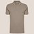 Camisa Polo Dudalina Piquet Jacquard Ve27 Bege Masculino - Imagem 3