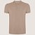 Camisa Polo Dudalina Frisos Degradê Ve27 Bege Masculino - Imagem 3