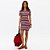 Vestido Curto Easy Lança Perfume Gol Polo Pr27 Azul Feminino - Imagem 4