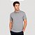 Camisa Polo Individual Comfort Basic Pr27 Cinza Masculino - Imagem 1