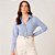 Camisa Dudalina Regular Performance Ve27 Azul Feminino - Imagem 3