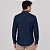 Camisa Jeans Individual Slim Ve27b Azul Masculino - Imagem 2