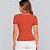 Camisa Polo Dudalina Tricot Flavia Ve27 Laranja Feminino - Imagem 2