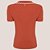 Camisa Polo Dudalina Tricot Flavia Ve27 Laranja Feminino - Imagem 4
