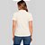 Camisa Polo Dudalina Decote V Ve27 Bege Feminino - Imagem 2